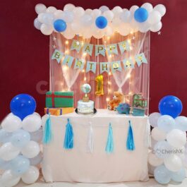 Adorable Pastel First Birthday Decoration