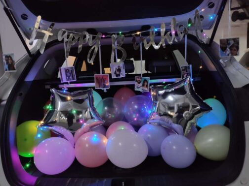 Car Boot Birthday Surprise Decoration