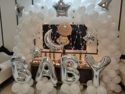 Heavenly Baby Shower Decoration