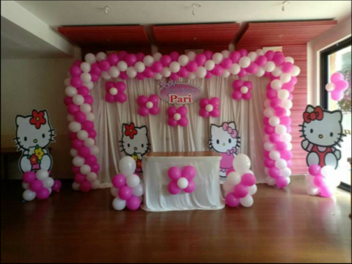 Hello Kitty Theme Decoration