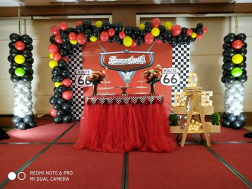 Mcqueen Car Theme Decoration
