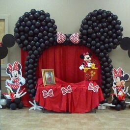 Mickey And Minnie Theme Balloon Decoration