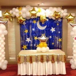 Star And Moon Theme Decoration