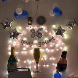 36th Birthday Balloon Decoration