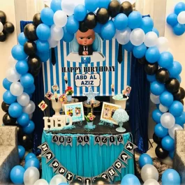 Boss Baby Theme Birthday Party Decoration