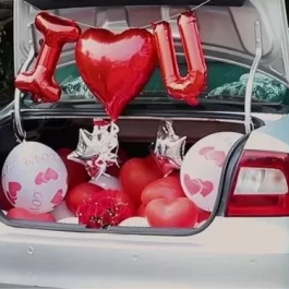 Car Deck Love Decoration