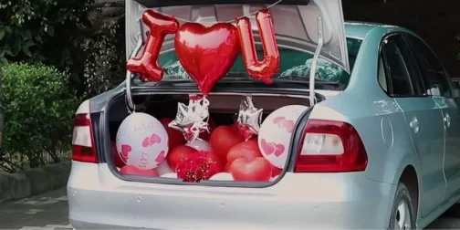 Car Deck Love Decoration