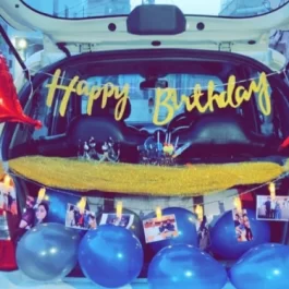 Car Boot Birthday Decoration Surprise