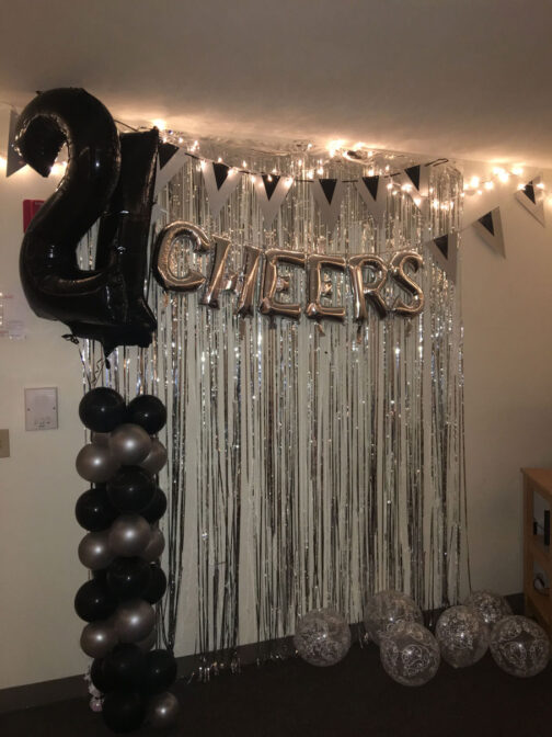 Glossy Balloon Anniversary Decoration