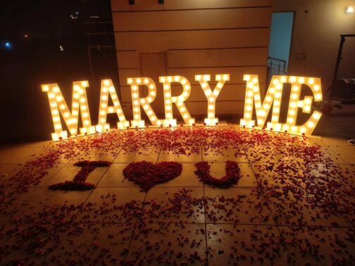 Marry Me Decoration
