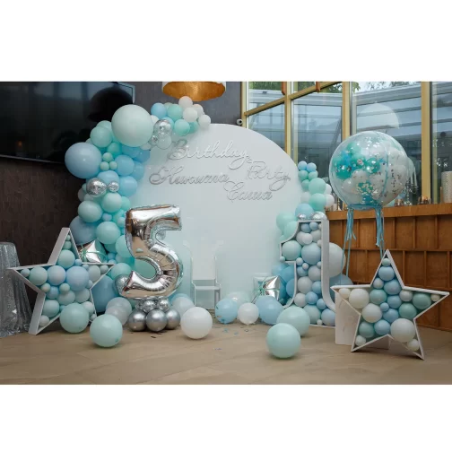 Personalised Birthday Star Premium Balloon Decoration
