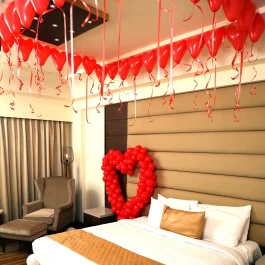 Romantic Surprise Balloon Decoration